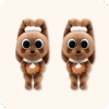 Cocoa Plush 2PCS